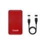 Tooq TQE-2528R Caja Externa para HDD/SSD 2.5 SATA USB 3.1 Gen1 Rojo